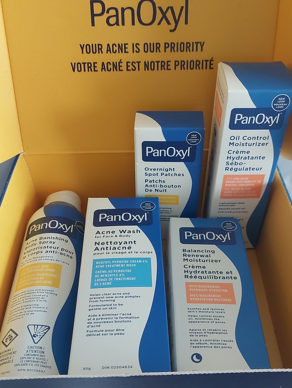 Acne Care Set - Blue/White